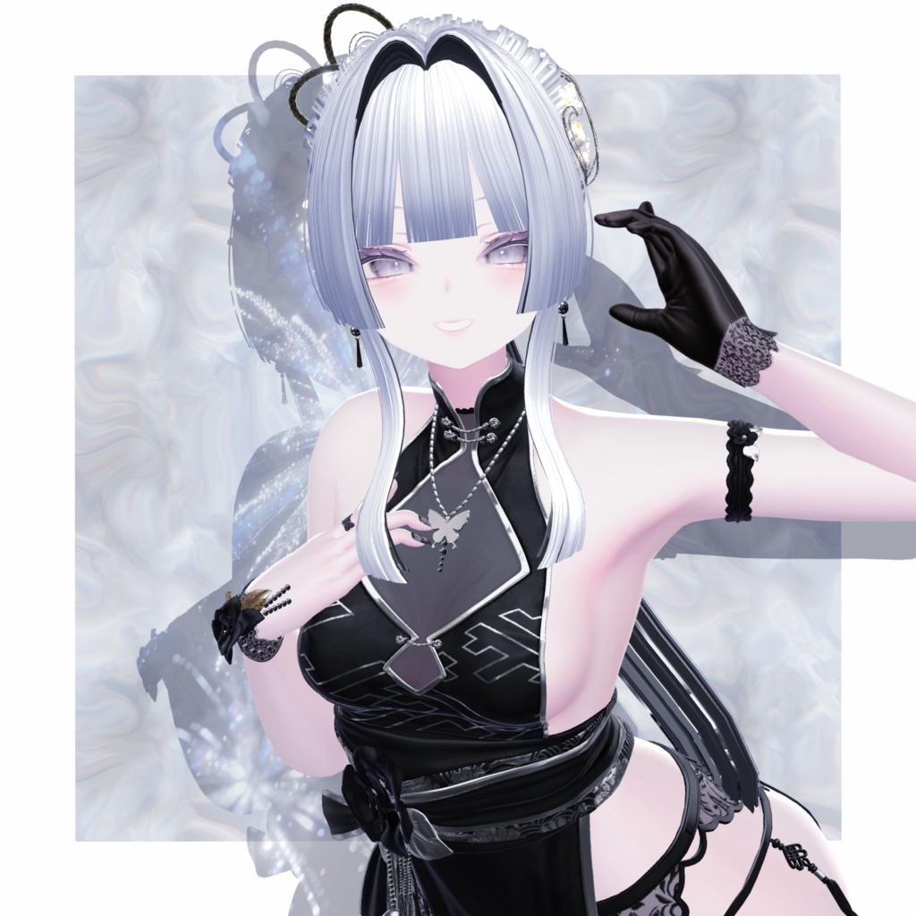 【24アバター対応】宵結‐YOIMUSUBI‐【VRChat想定】