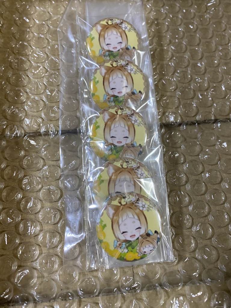 日常に入り込むうずらちゃん缶バッジ