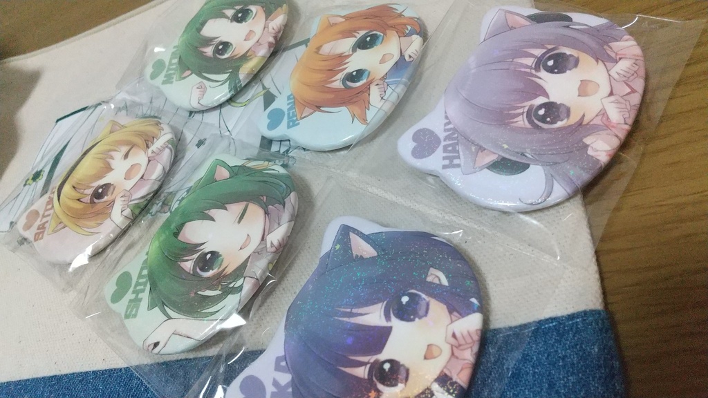 【11月発送】猫ちゃん缶バッジ