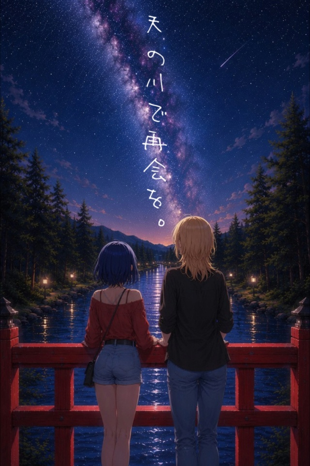 初製作ノベルゲーム「天の川で再会を。」by星ノ月