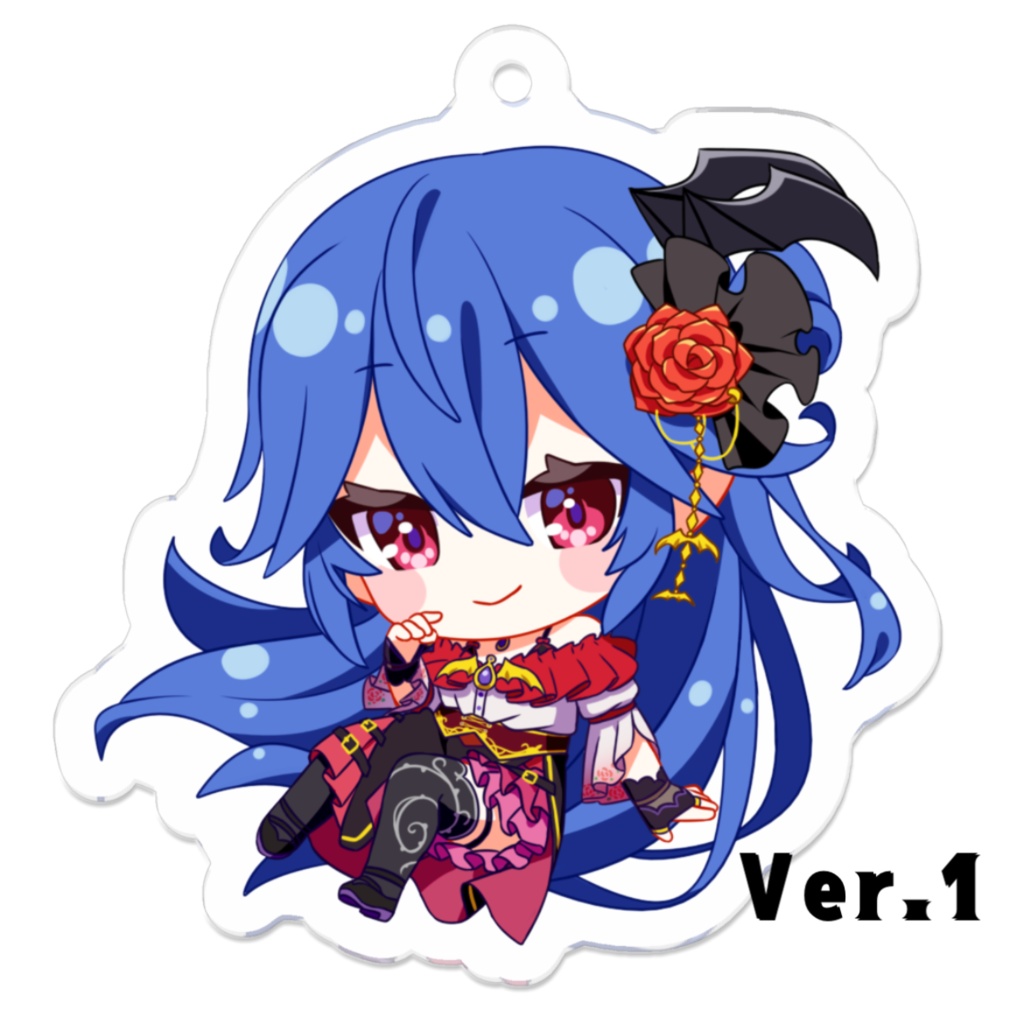 ミニキャラアクキー全4種