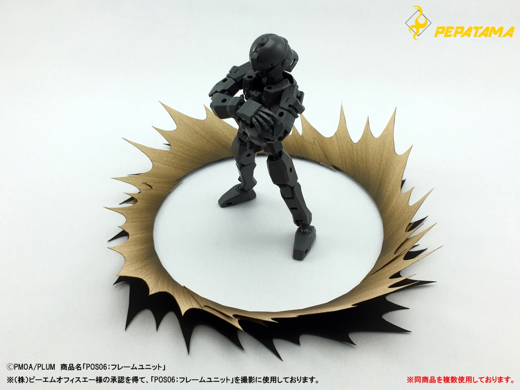 PEPATAMA ペーパーエフェクト 衝撃波C コミック&砂塵Ver.