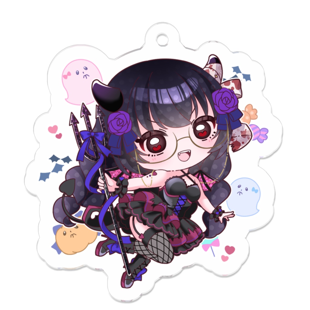 憑纏ハロウィンSDBIGアクリルキーホルダー