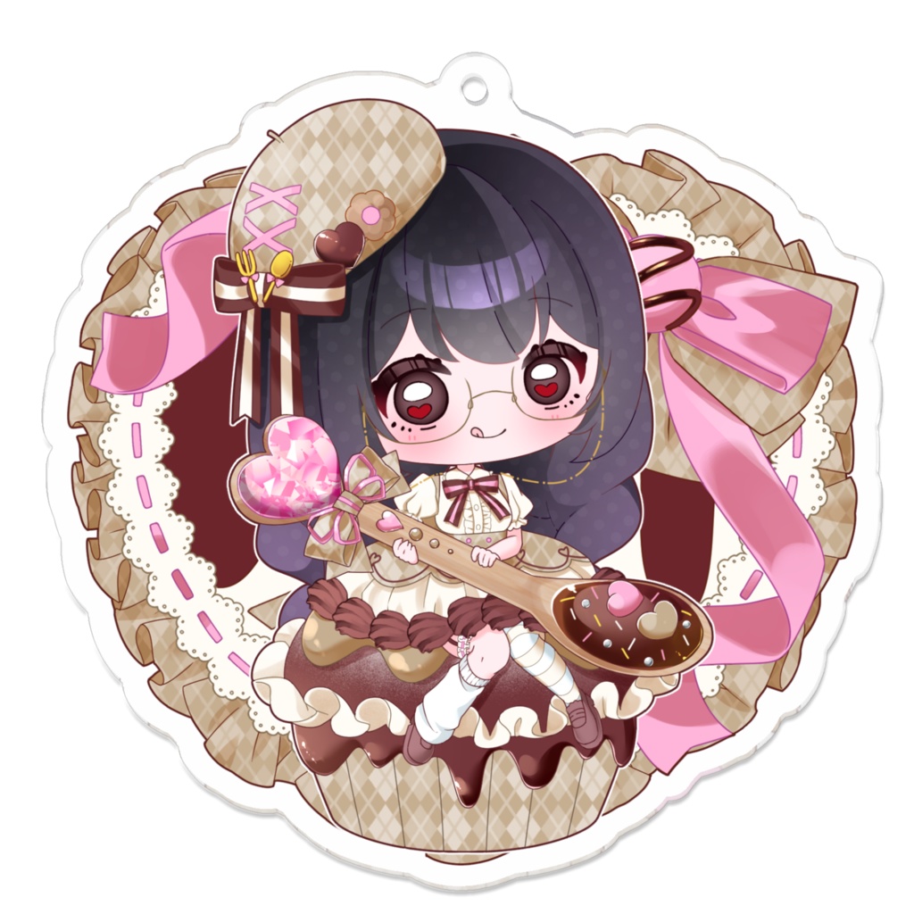 憑纏バレンタインSDBIGアクリルキーホルダー