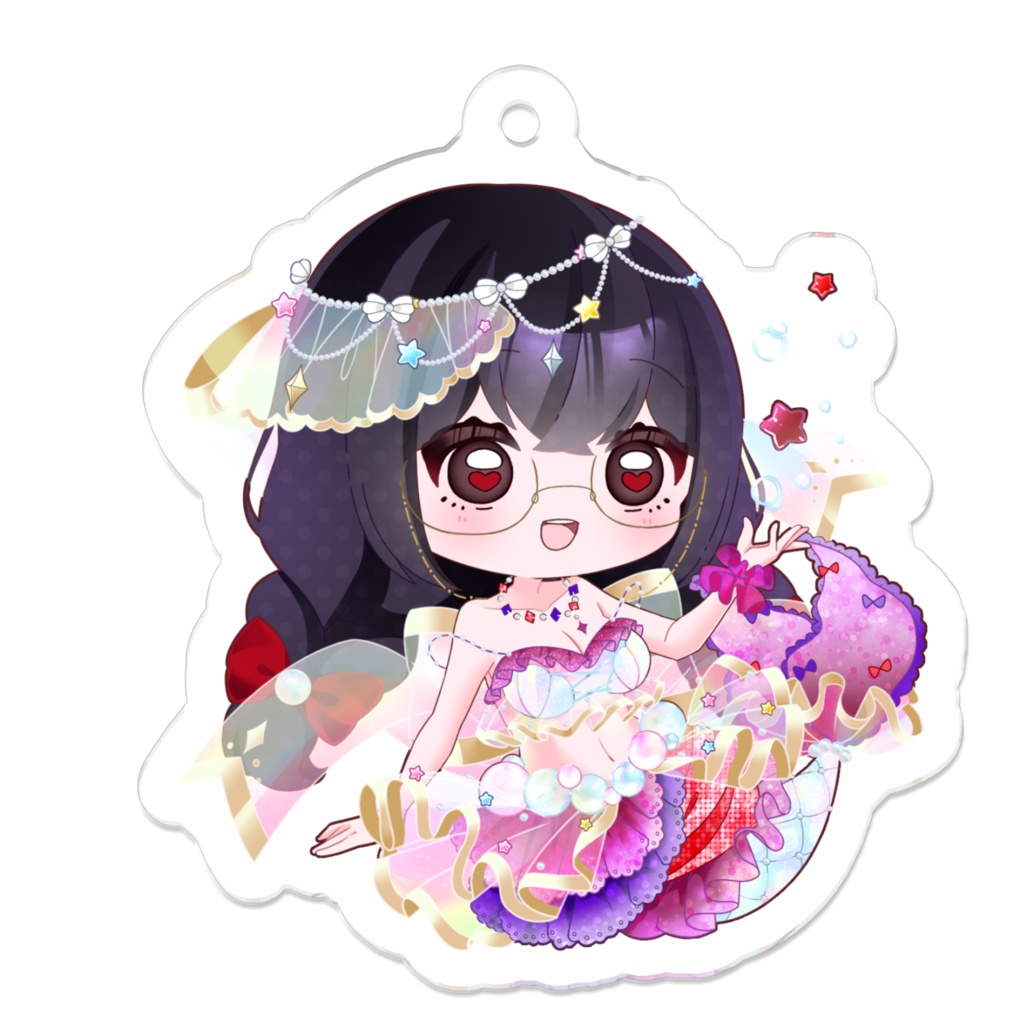 憑纏マーメイドSDBIGアクリルキーホルダー