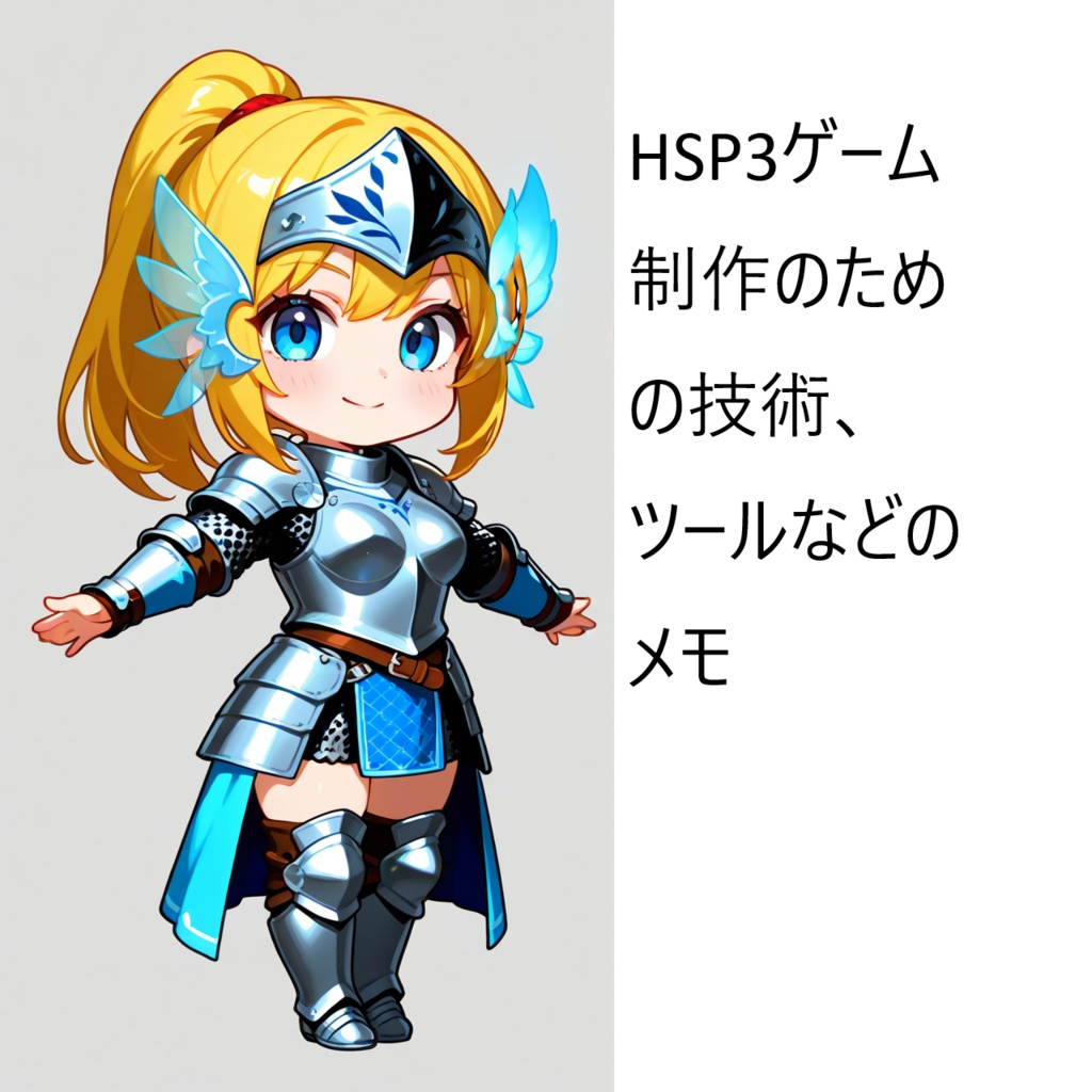 HSP3ゲーム制作のための技術、ツールなどのメモ