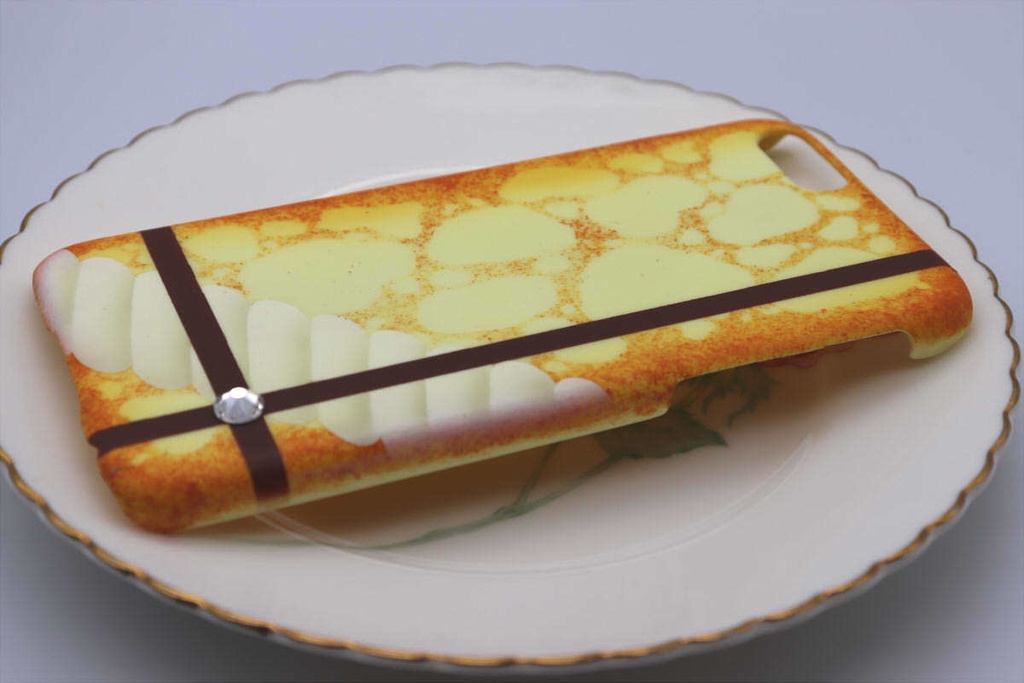 クレープ生地のスマホケース(タイプ2)