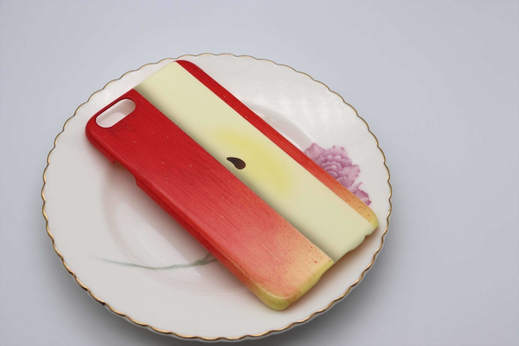 りんごのスマホケース