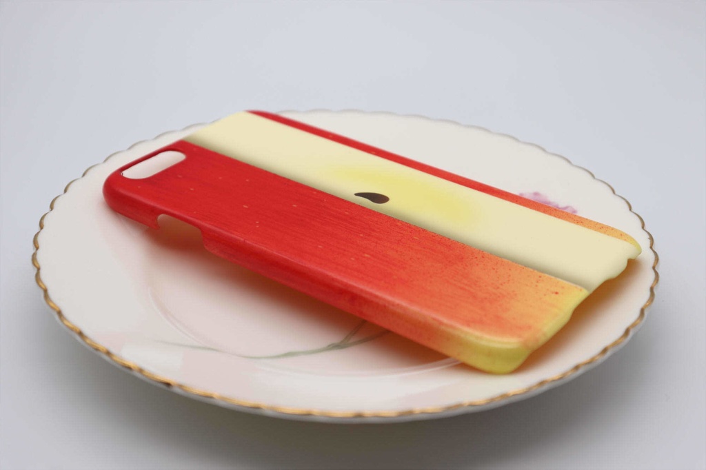 りんごのスマホケース