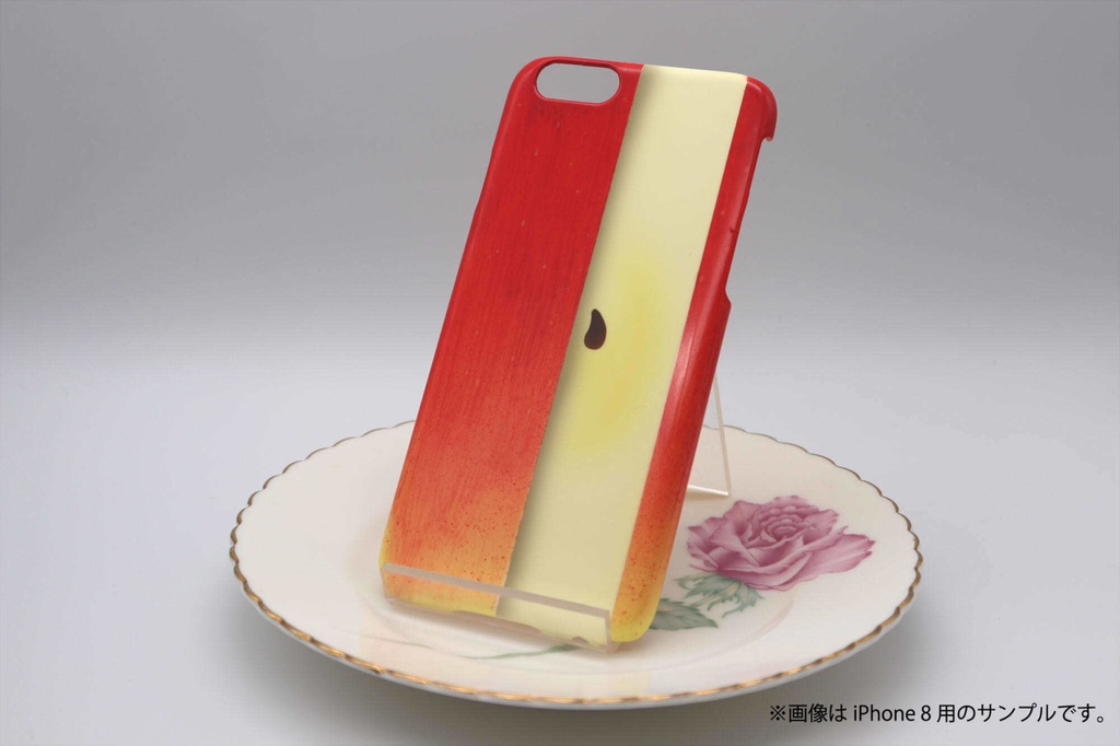 りんごのスマホケース
