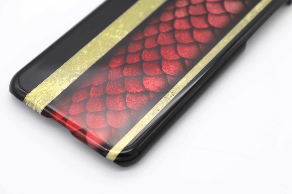 龍鱗のスマホケース(紅龍)