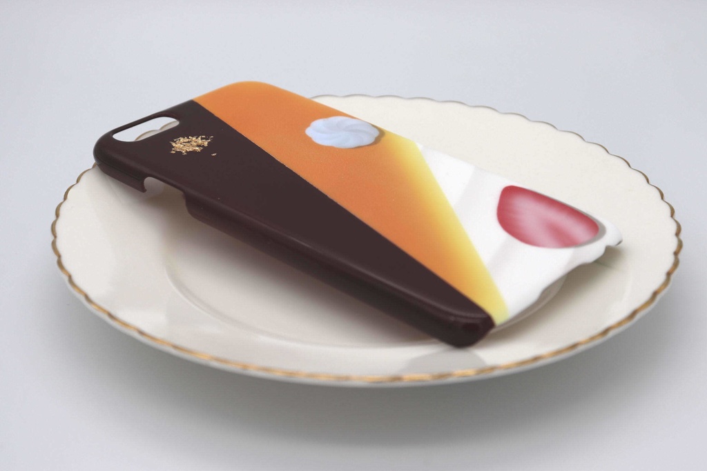 3種ケーキのスマホケース