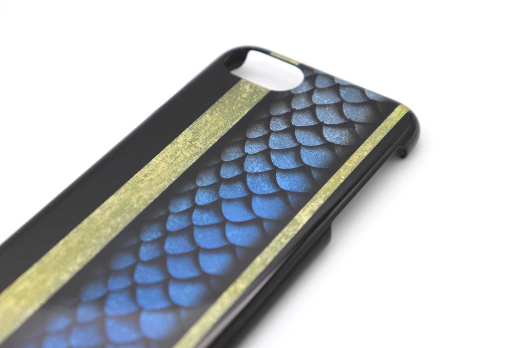 龍鱗のスマホケース(青龍)