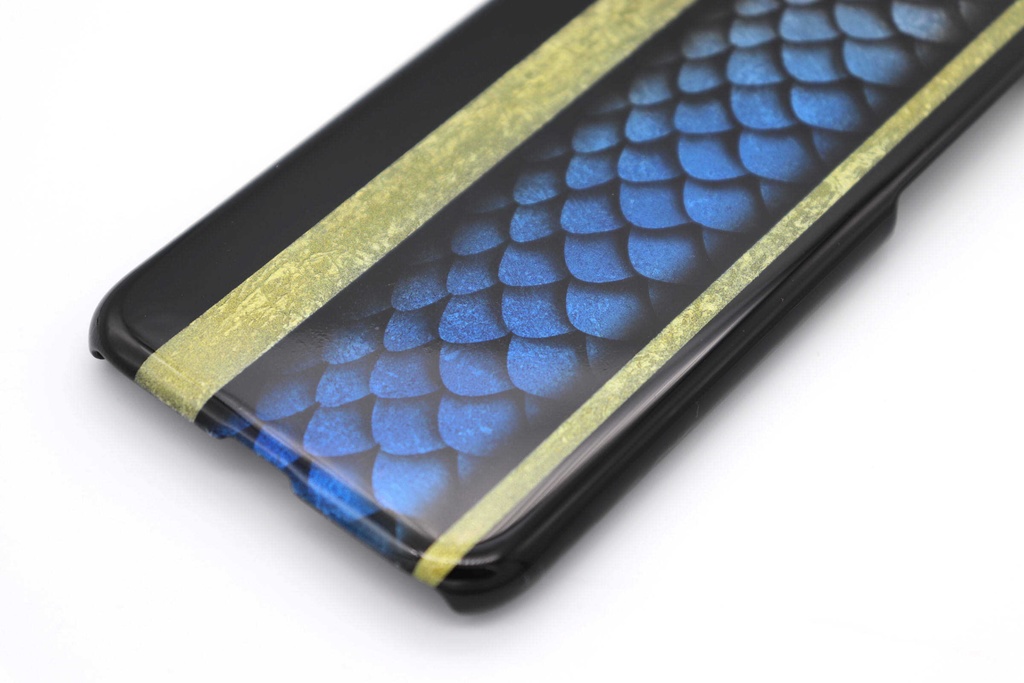 龍鱗のスマホケース(青龍)