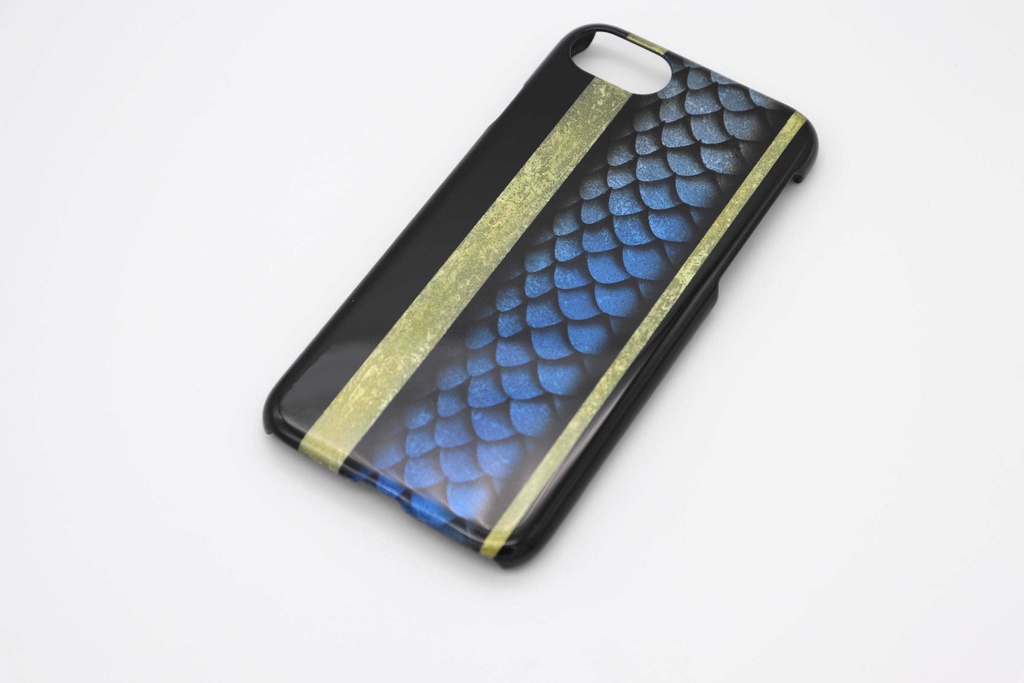 龍鱗のスマホケース(青龍)