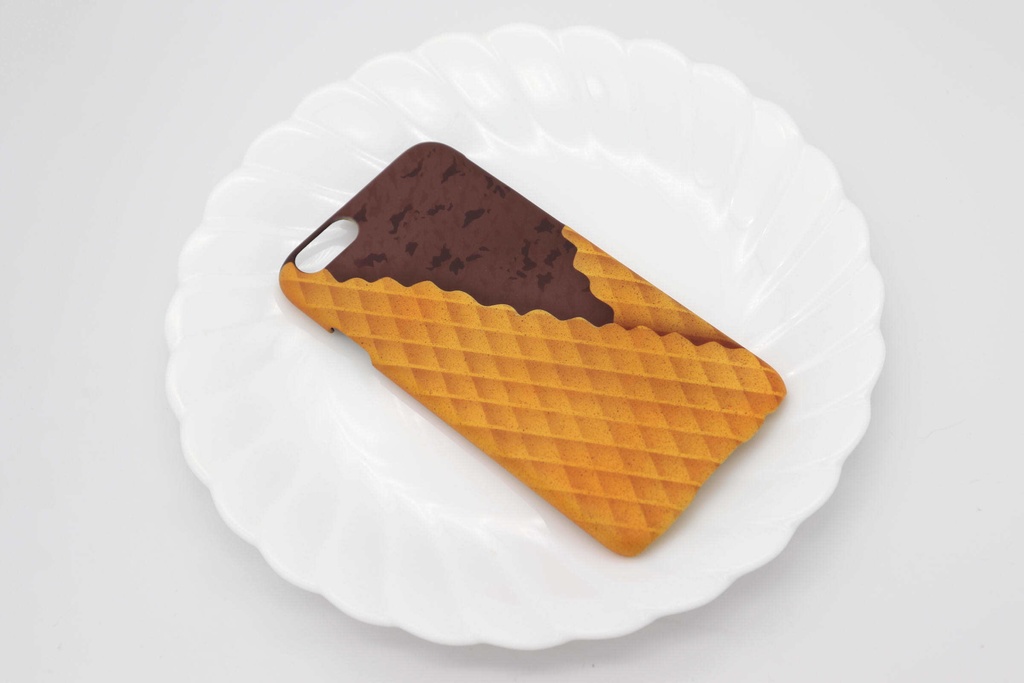 チョコチップチョコアイスのスマホケース
