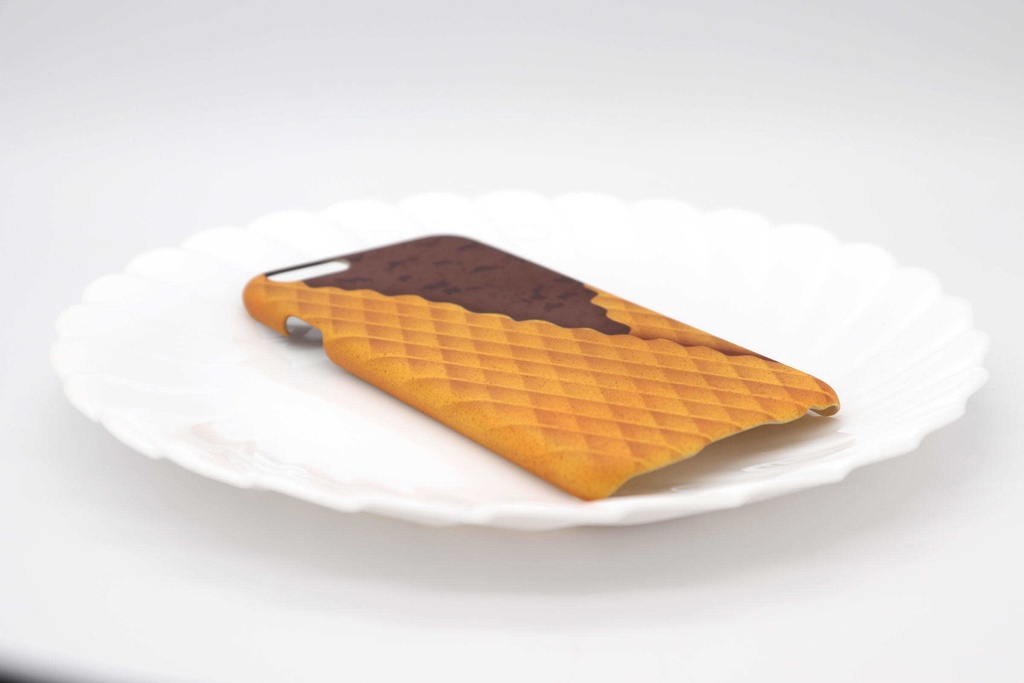 チョコチップチョコアイスのスマホケース