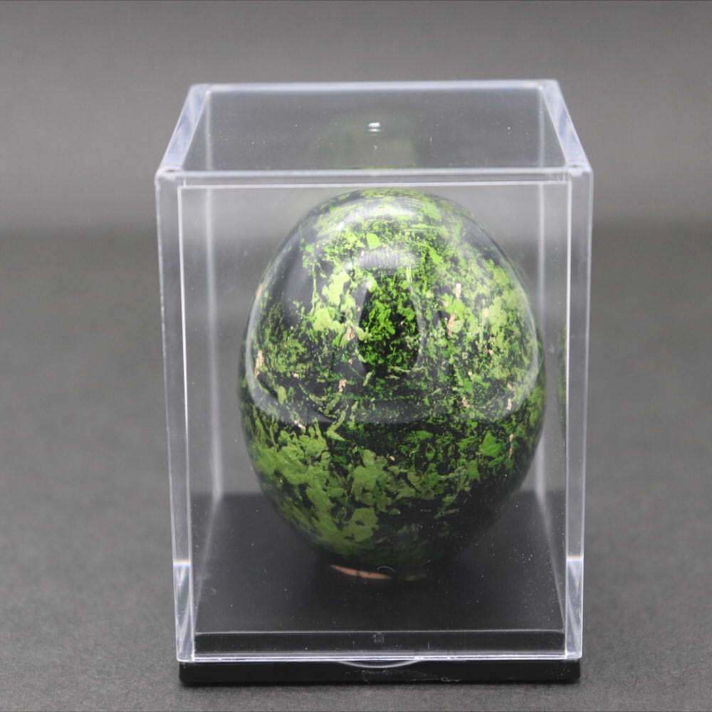 塗装卵(ラップペイント・グリーン)