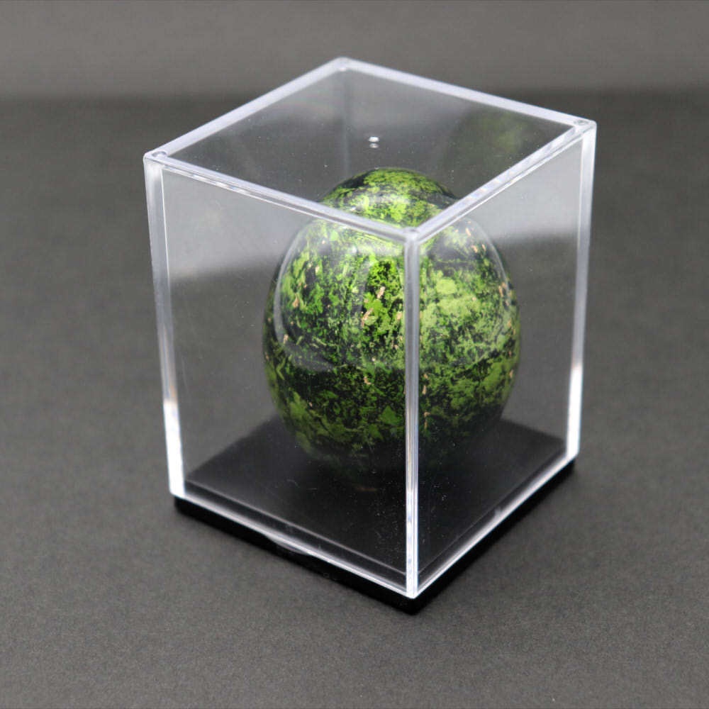 塗装卵(ラップペイント・グリーン)