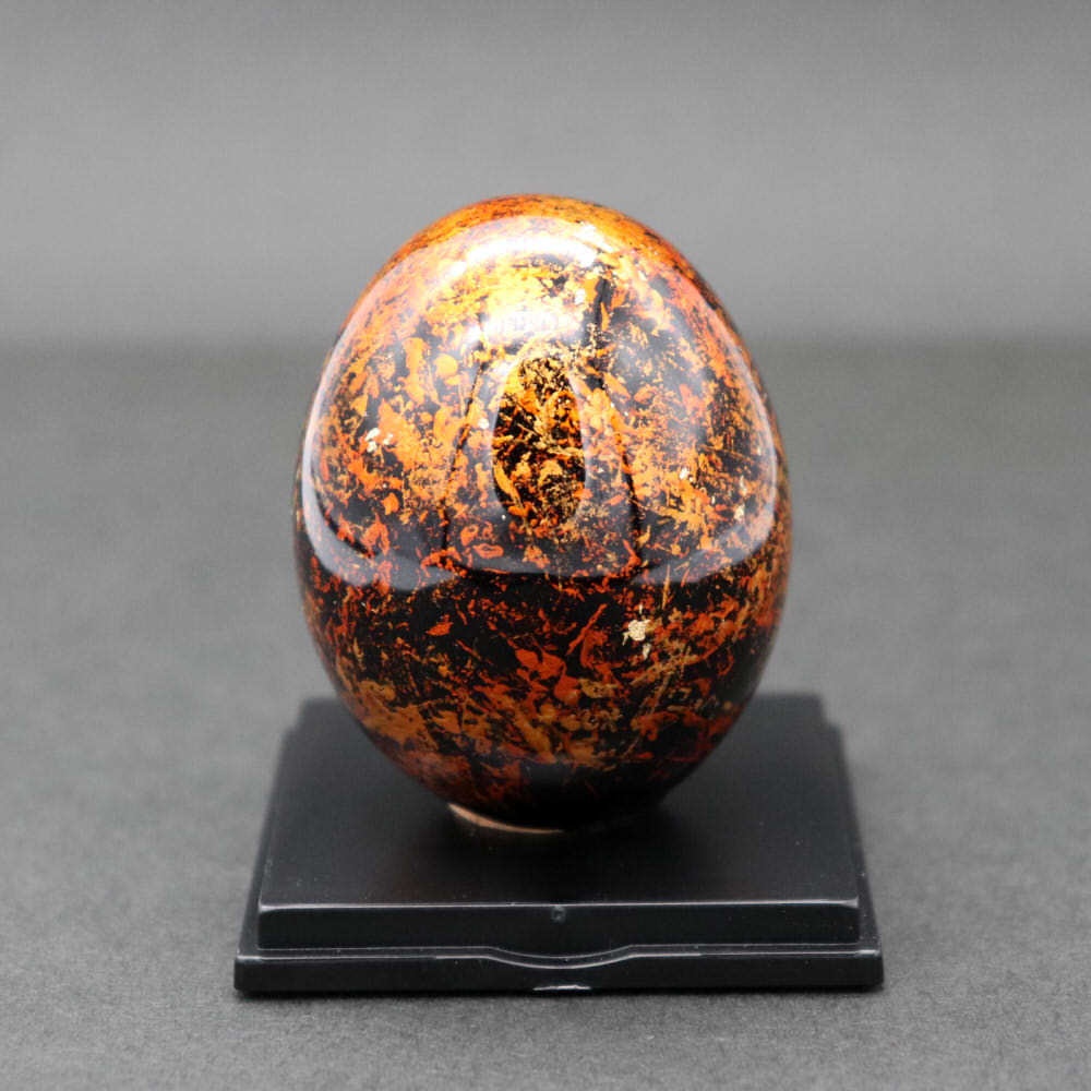 塗装卵(ラップペイント・オレンジ)