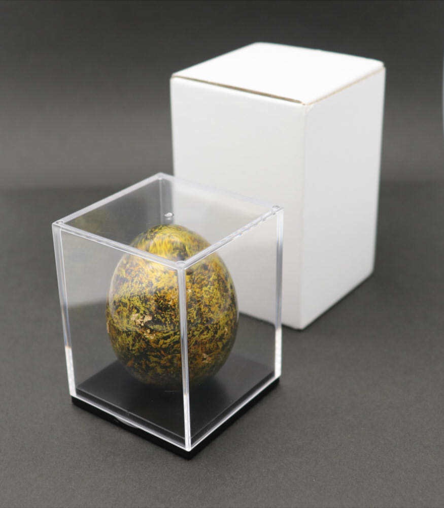 塗装卵(ラップペイント・イエロー)