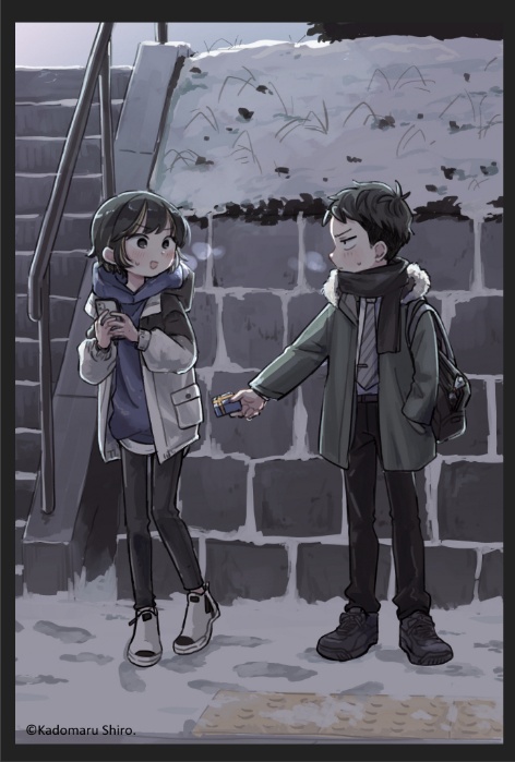 曇りでもいいよね　イラストカード(5種)