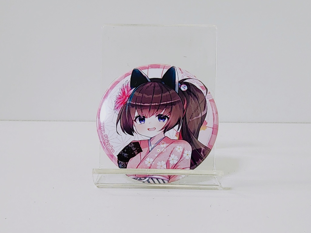 【京都風】シズコの缶バッジ