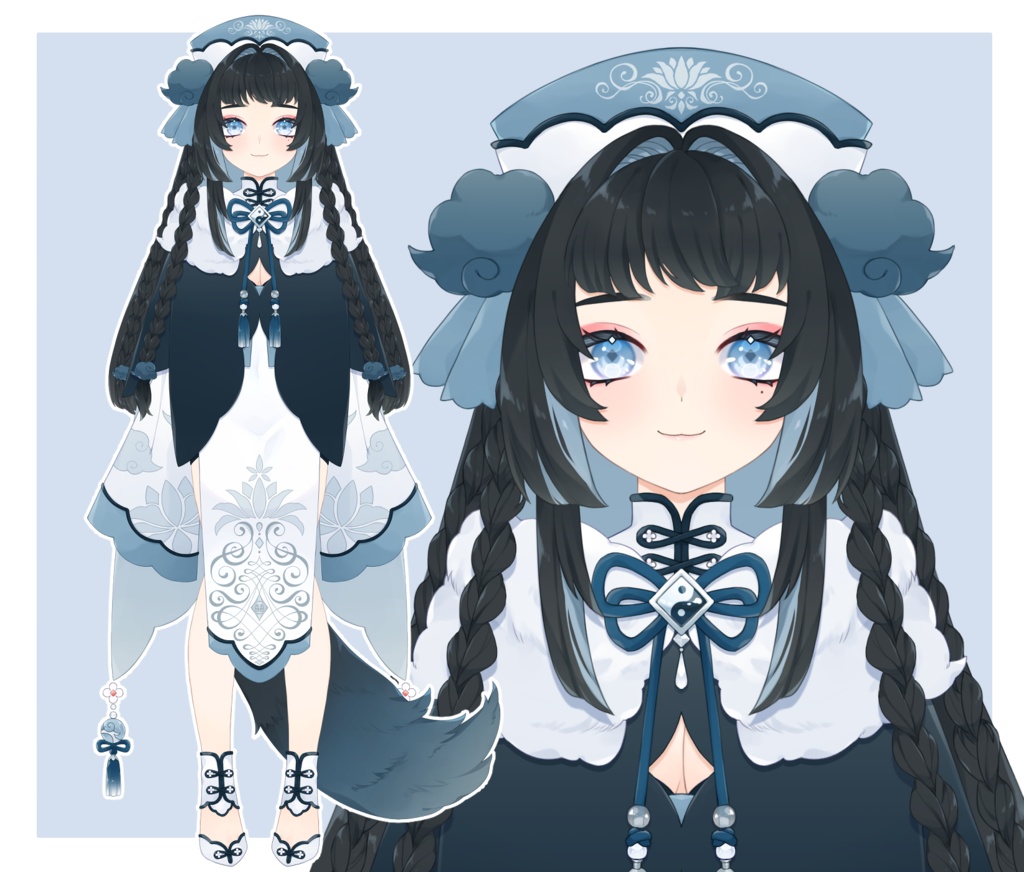 【限定1点/パーツ分け済みPSD】棉花ちゃん