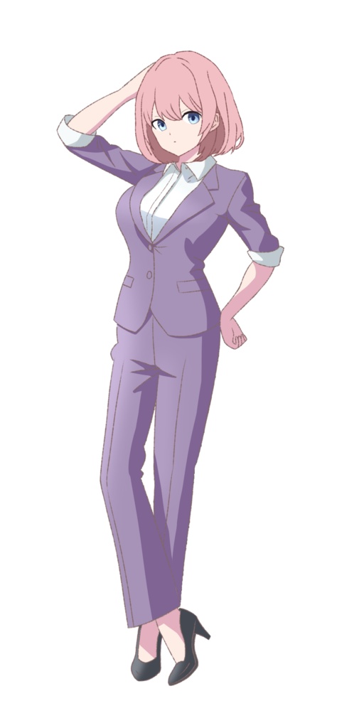 【フリー素材】着せ替え衣装カラフルスーツ 9色