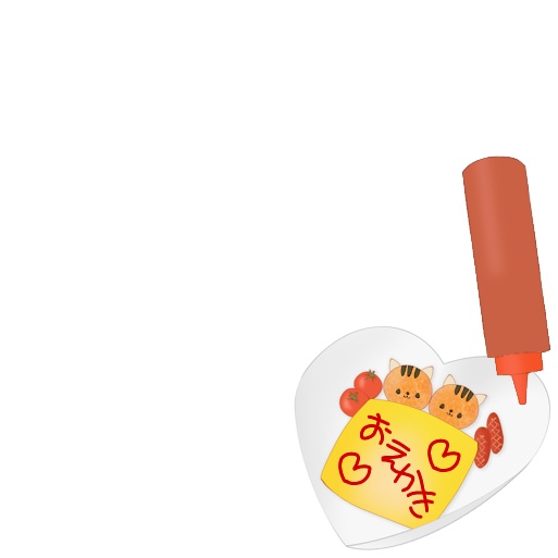 【フリー素材】メイド枠ロゴ・イラストセット 9色