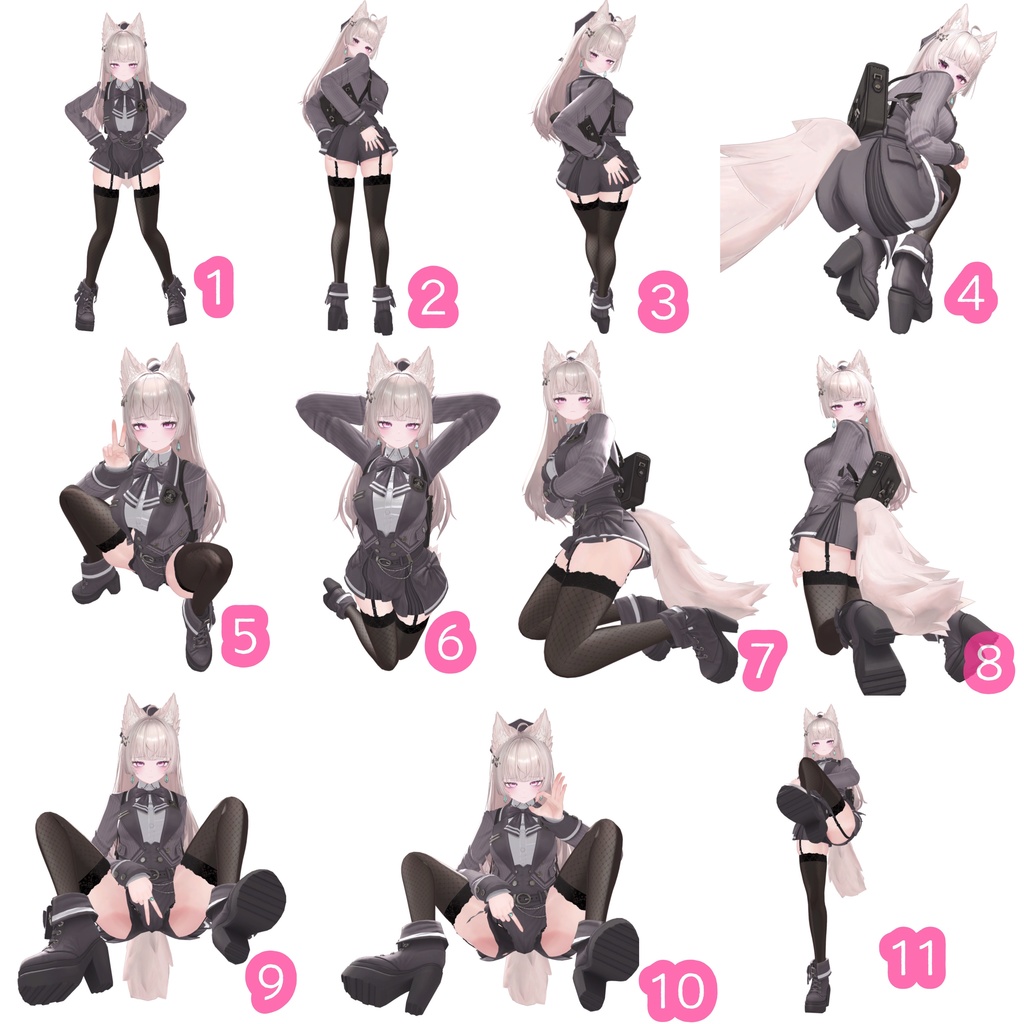 ちょっとえっちなポーズ集♡