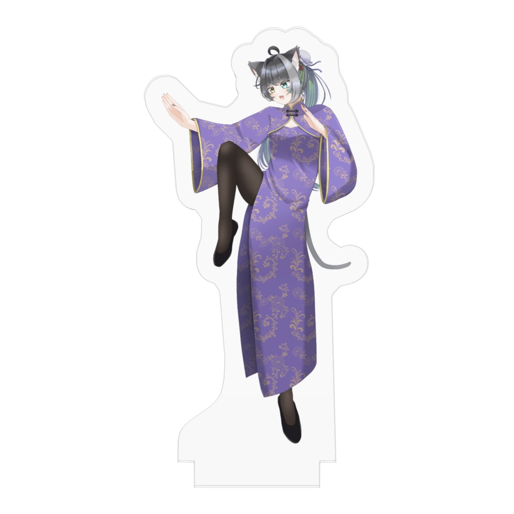 鍋乃ねこちアクリルフィギュア -辰年!チャイナver.-