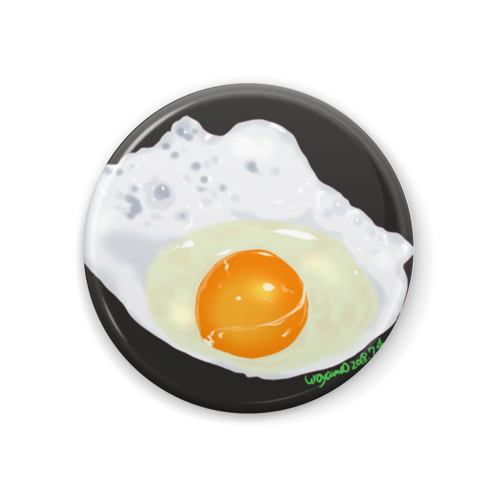 目玉焼きバッジ