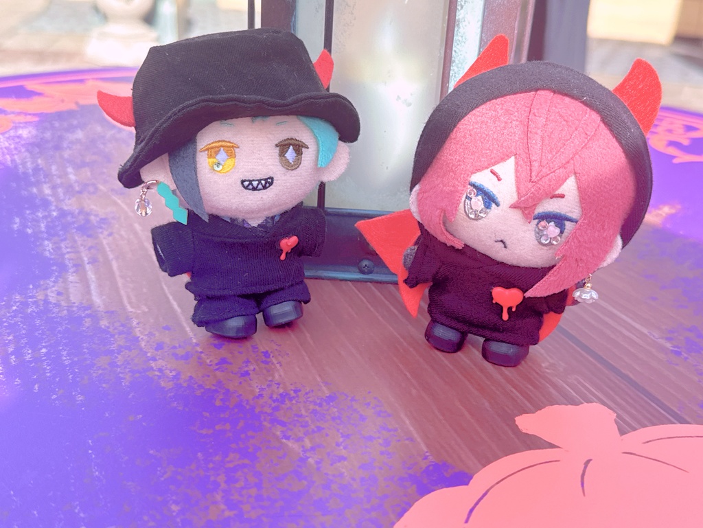 ぬい でびるパーカー