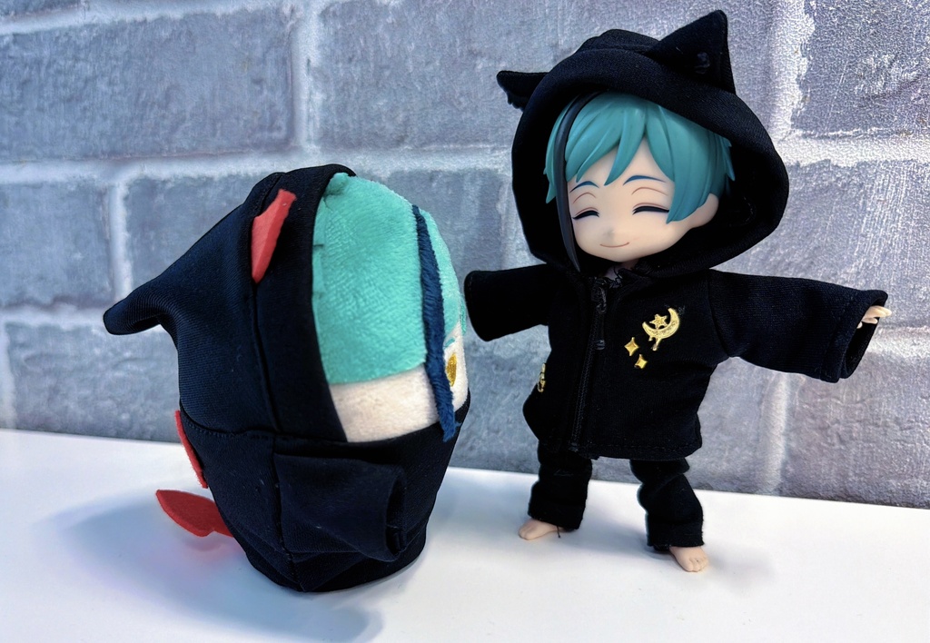 にゃんこジップパーカー