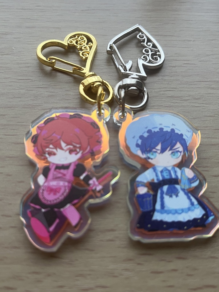 エース/デュース メイド服 アクリルキーホルダー