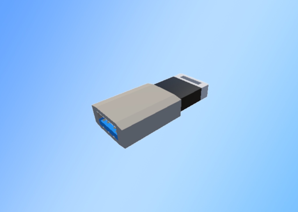 VRChat想定　USBメモリ