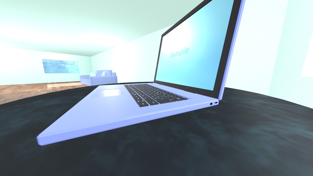 VRChat想定 ノートパソコン