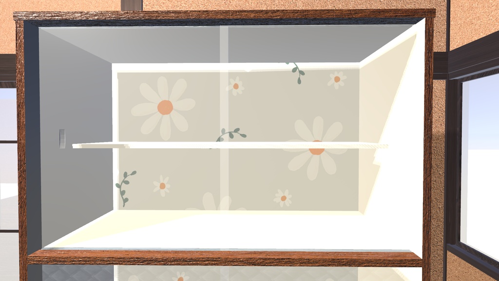 VRChat想定 キッチンキャビネット