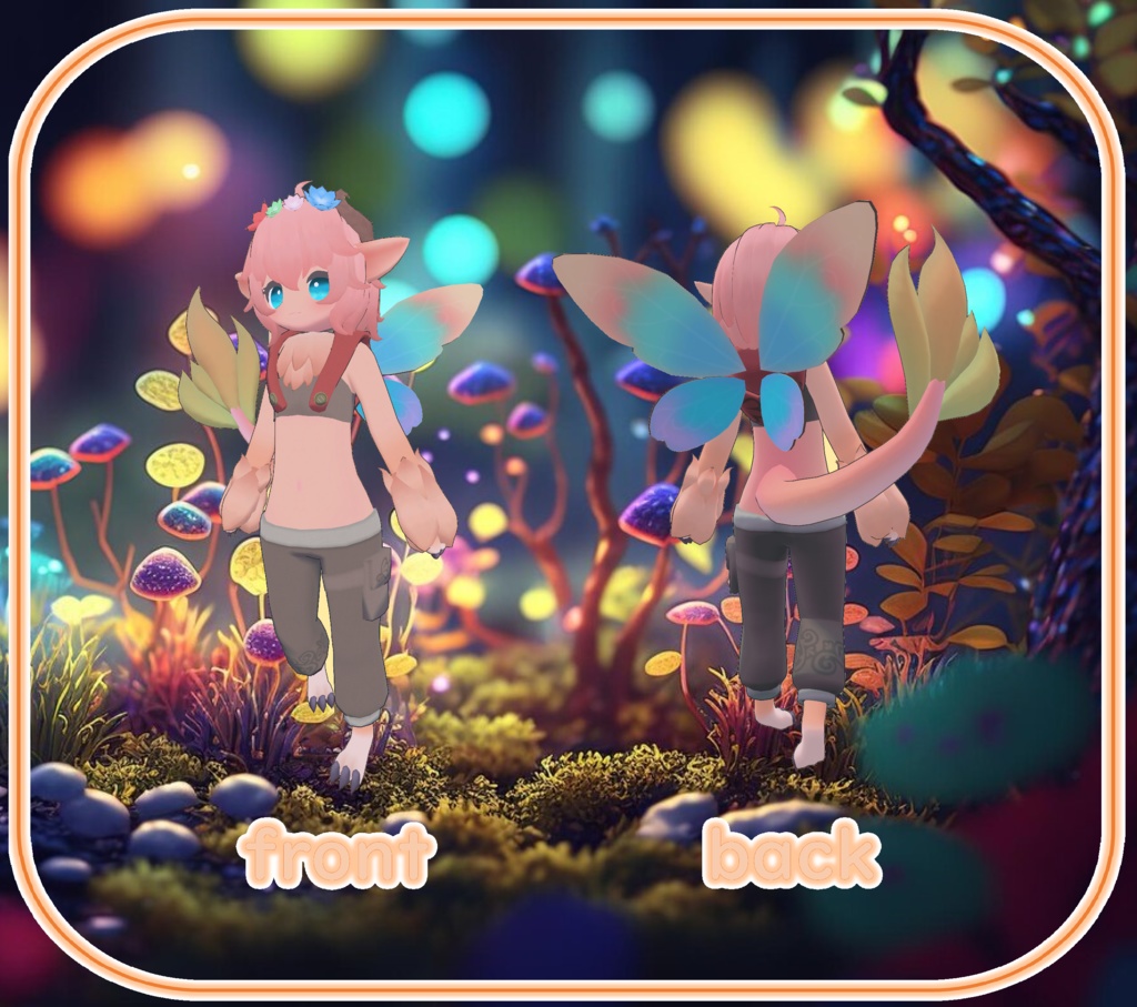 ニム(Nym) Quest対応VRChat想定アバター