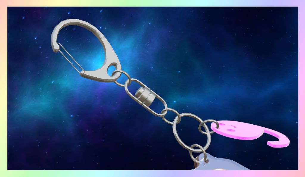 VRChat想定 アクリルキーホルダー(ゆめりくん)