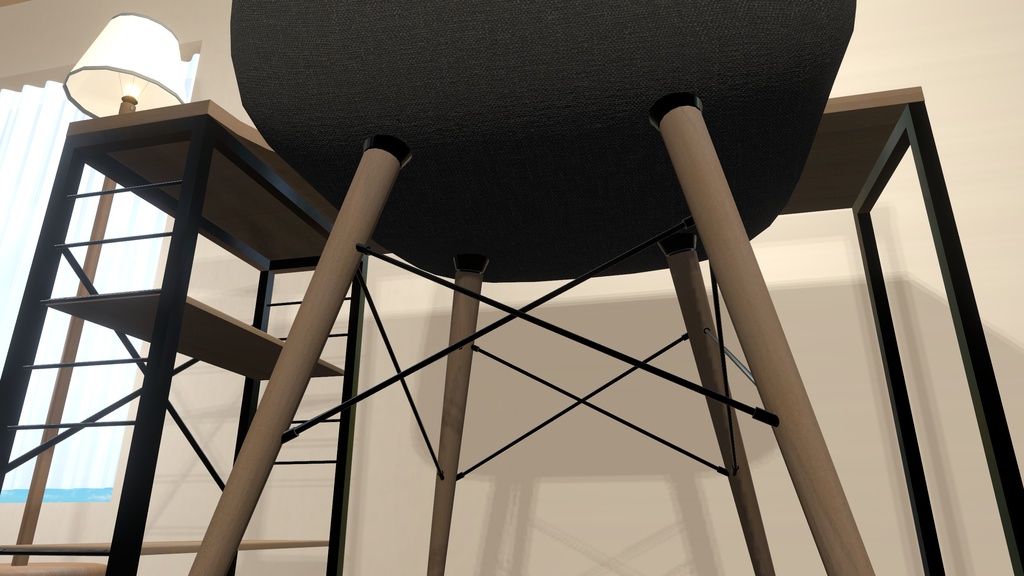 VRChat想定 デスクセット