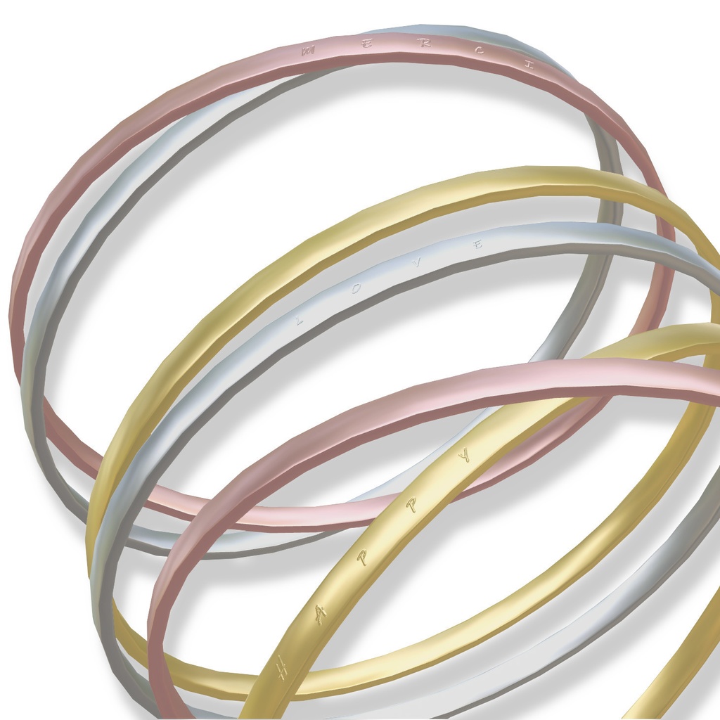 VRChat想定 おしゃれブレスレット