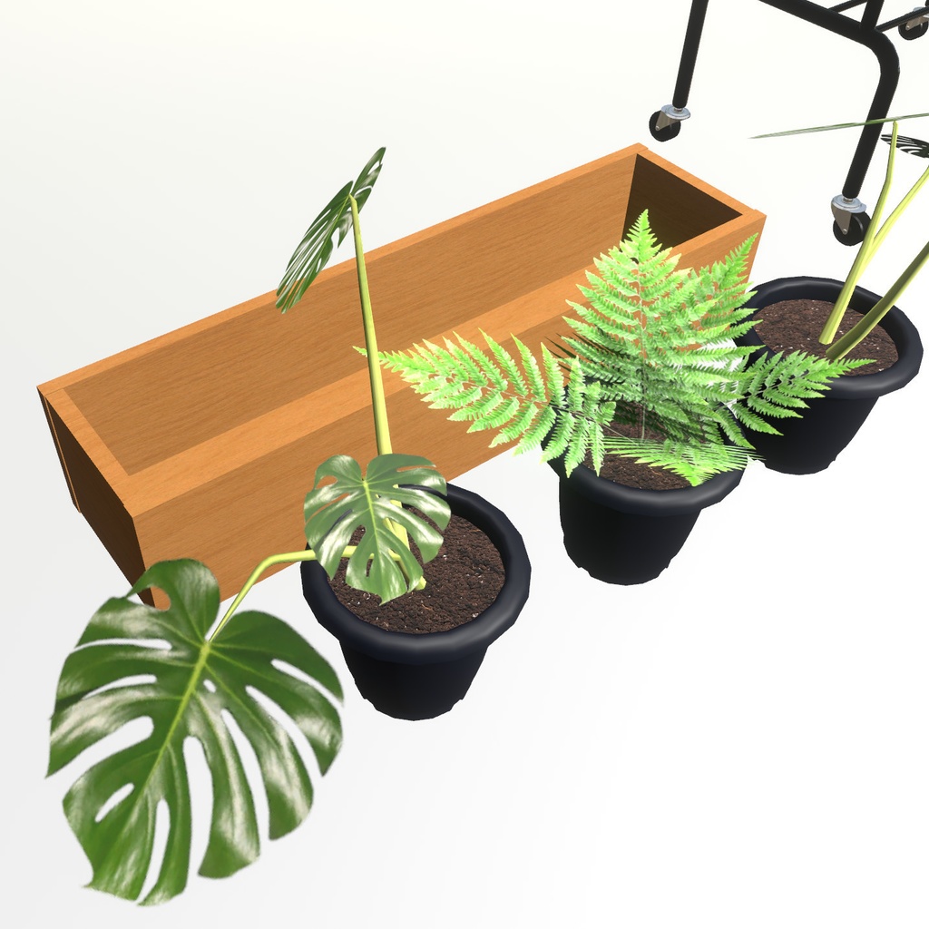 VRChat想定 ボックスプランター