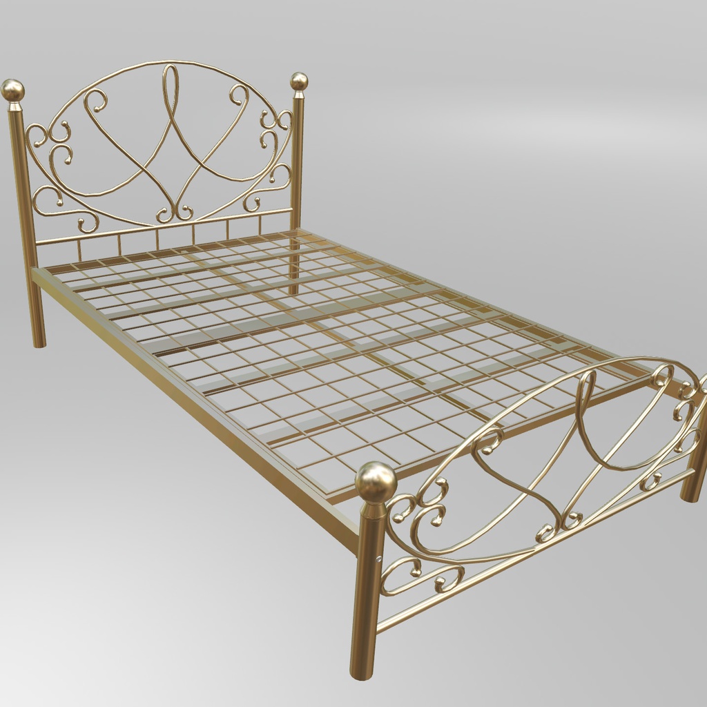 VRChat想定 アイアンベッド