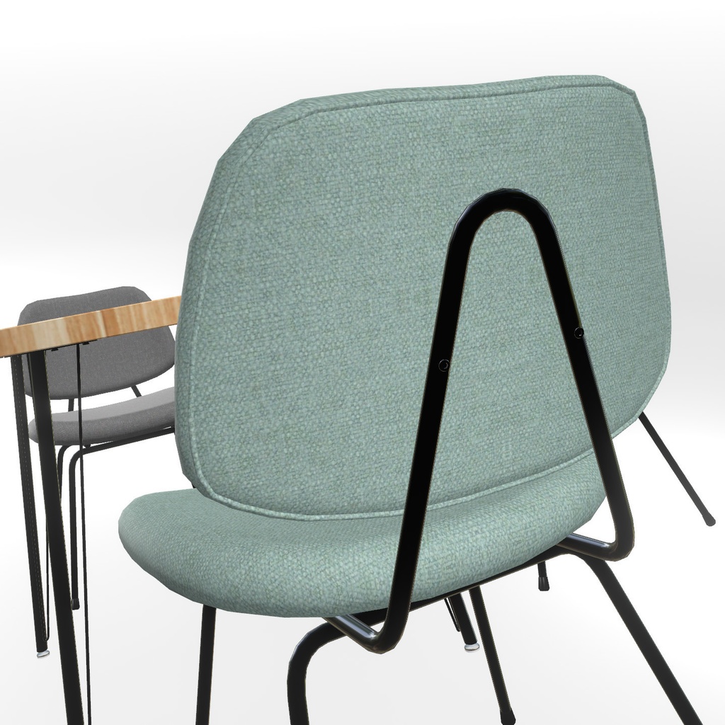 VRChat想定 テーブル&チェア(4色)