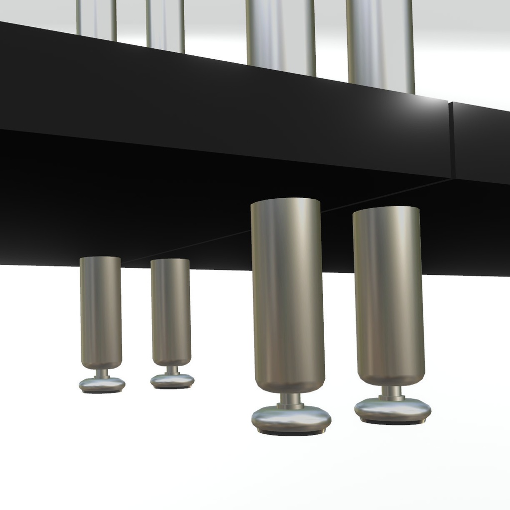 VRChat想定 S字オープンラック