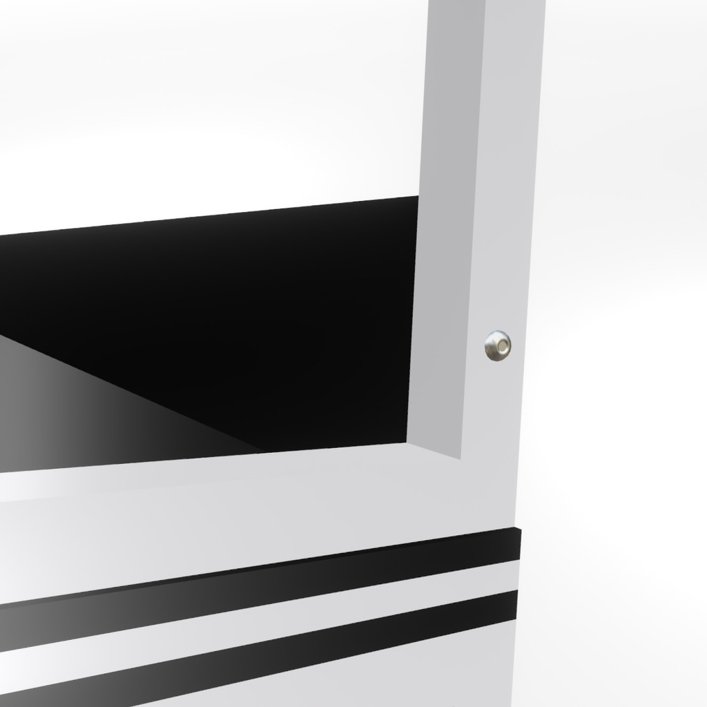 VRChat想定 デスク&チェア(オプション付き)