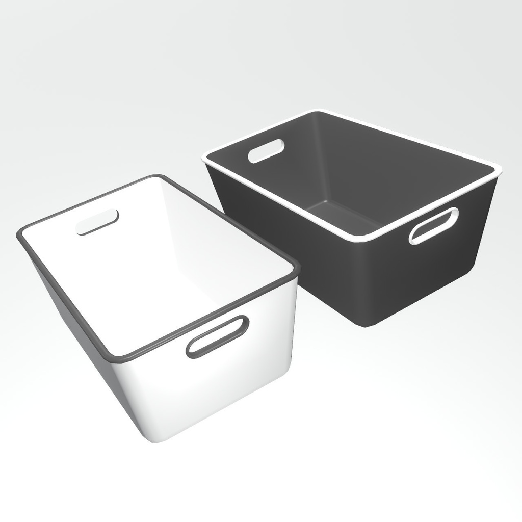 VRChat想定 ベッドフレーム(オプション付)