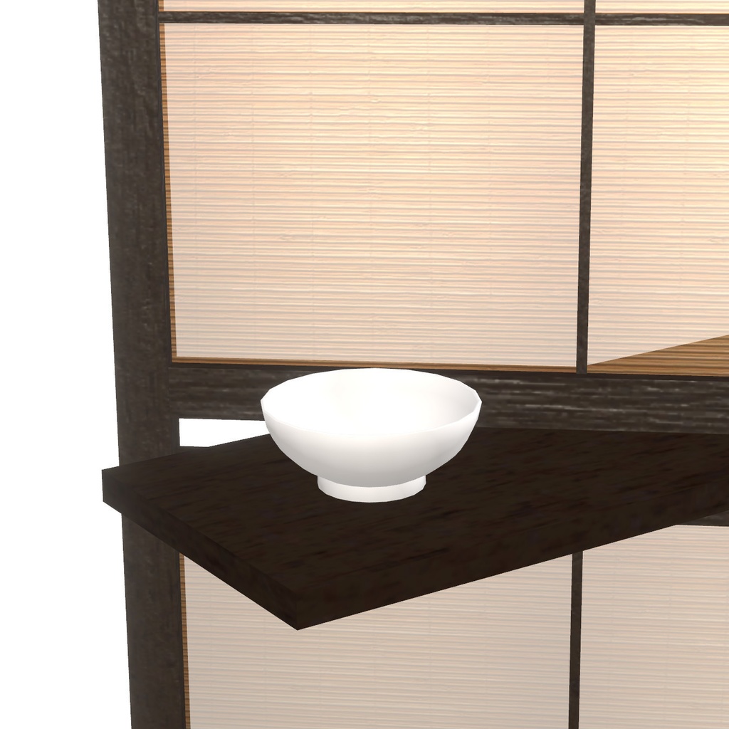 VRChat想定 パーテーション(和風)